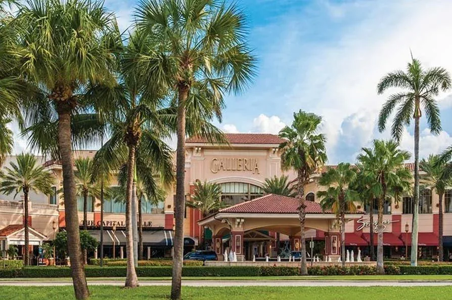 The Galleria mall near Biscayne Moving Co.'s Fort Lauderdale office